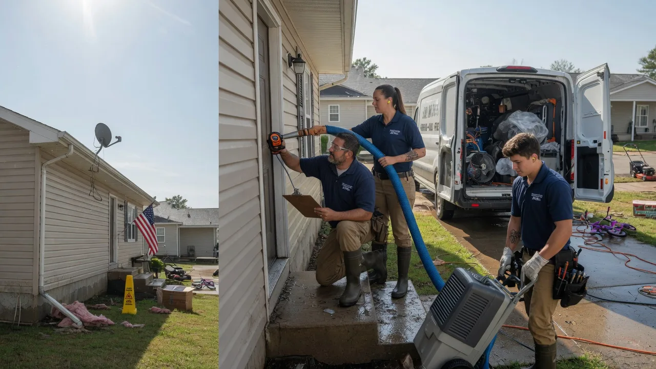 Ceiling Water Damage Restoration in Andover, CT near me